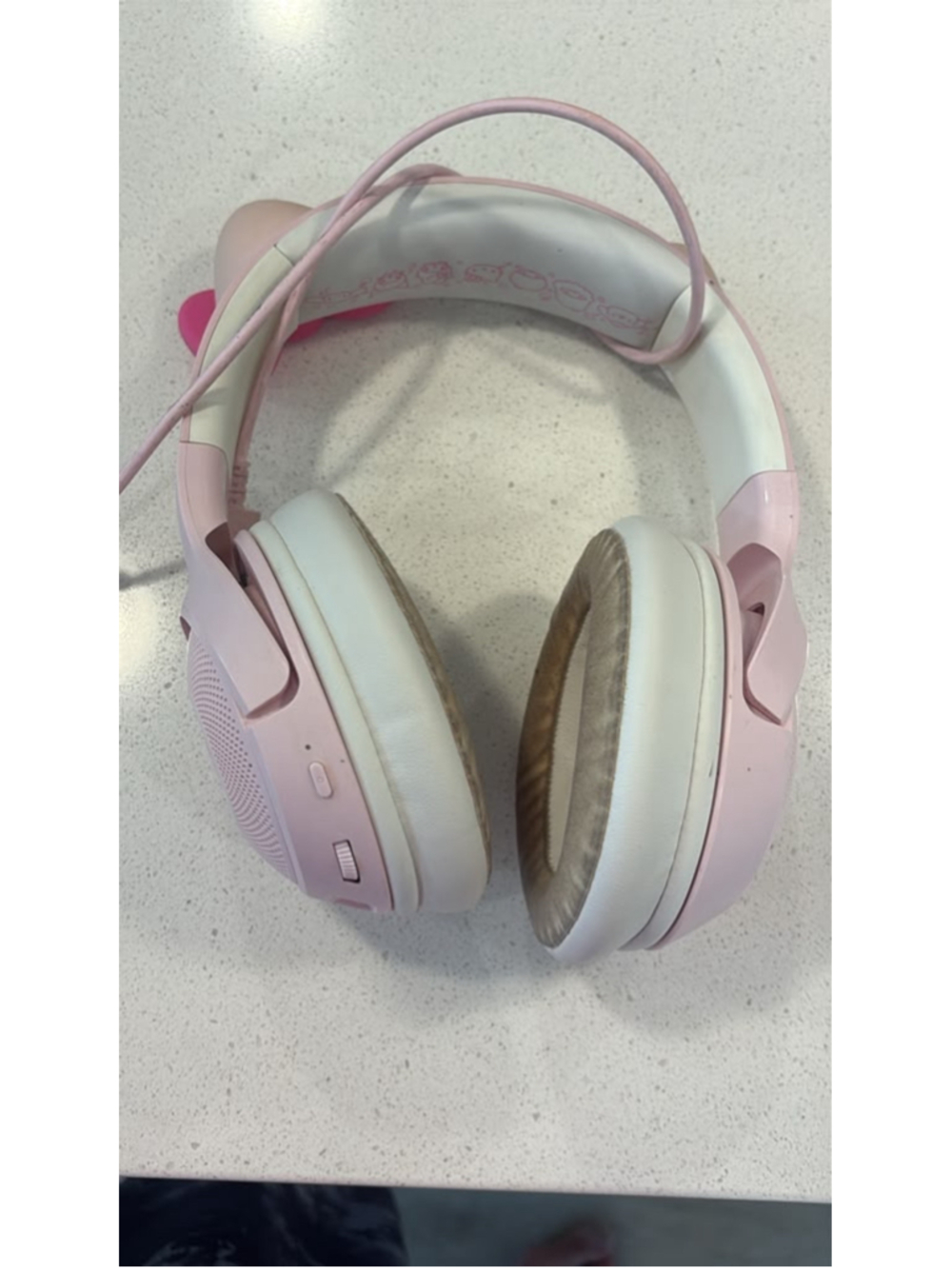 Razer Kraken Kitty V2 Gaming Headset Hello Kitty & Friends USB Wired #N24A